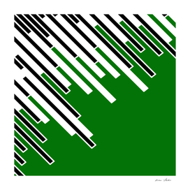 Abstract geometric pattern - green.