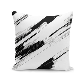 Abstract black and white lines