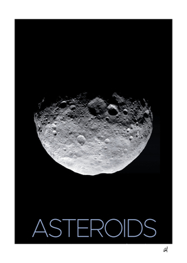 asteroid-nasa poster-space poster