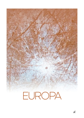 Europa-nasa poster-space poster