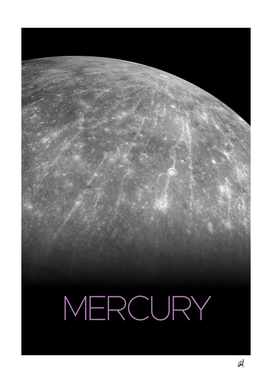 mercury-space poster