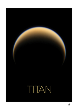 Titan-space poster