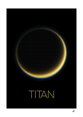 Titan-space poster