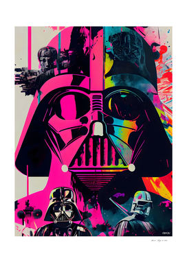 Star Wars - Colorful Vader