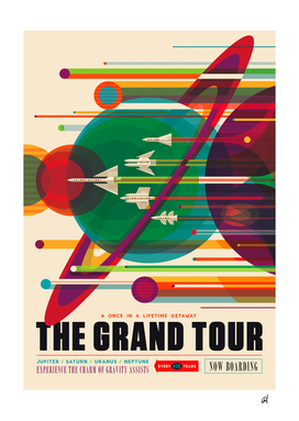 the grand tour-space poster-nasa poster