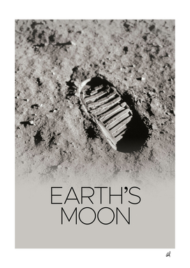 The moon-space poster-nasa poster