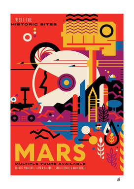 Mars-space poster-nasa poster