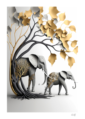 modern elephants