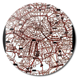 Paris city maps