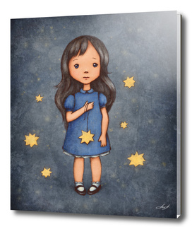 girl with star