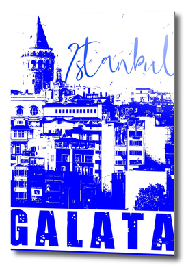 Galata Istanbul city