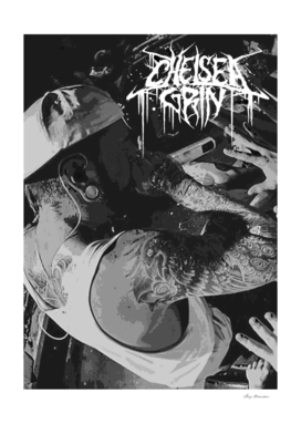 musick 1chelsea grin black and white