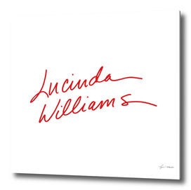 lw02 LUCINDA WILLIAMS