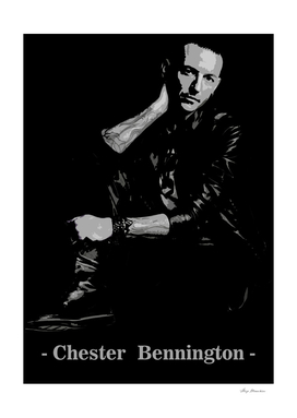 chester bennington portrait