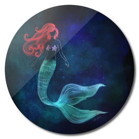 chalk mermaid #2