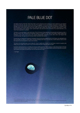 Pale Blue Dot — Voyager 1 & Carl Sagan quote
