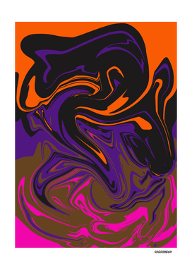 ABSTRACT PAINTING GRAFFITI STYLE HALLOWEEN PARTY 29