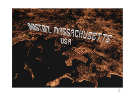 Boston 3D Map Illustrations