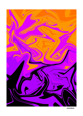 ABSTRACT PAINTING GRAFFITI STYLE HALLOWEEN COLOR 35