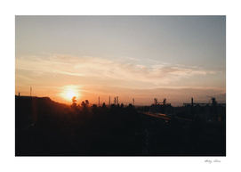Sunset in Odessa