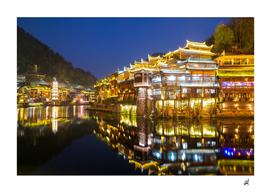Photography-fenghuang ancient town china