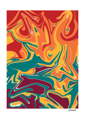 ABSTRACT PAINTING GRAFFITI STYLE 48 JAMAICAN