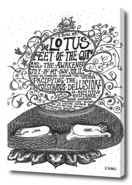 Lotus Feet of Guru