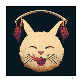 Smiling Musical Cat