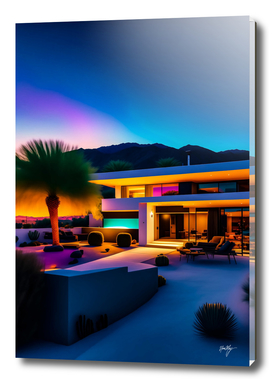Palm Springs Mid Mod Blue