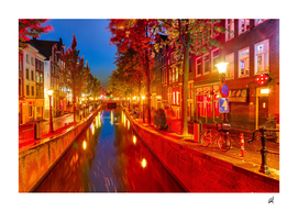 red district in amsterdam