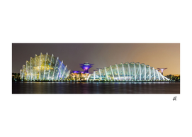 garden by the bay panorama