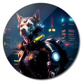 Cyberpunk Dog