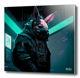 Cyberpunk Dark Bunny