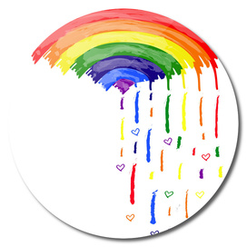 Love Rainbow Rain