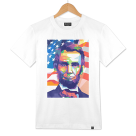 Abraham Lincoln Pop Art
