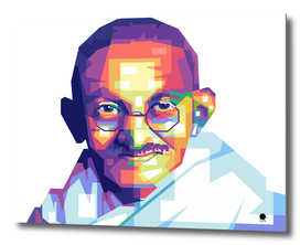 Mahatma Gandhi Pop Art