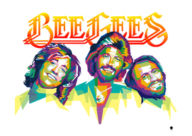 Bee Gees Pop Art