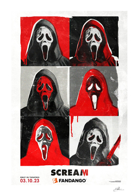Scream 6 Poster Horror Movie 2023