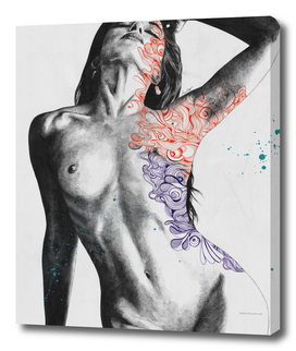 Chiara | realistic full nude female portrait