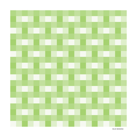 Mosaic Tile Green Apple and White