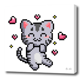 Pixel kitten