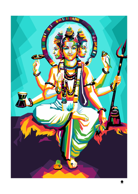 Brahma God Hindu WPAP