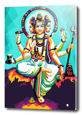 Brahma God Hindu WPAP