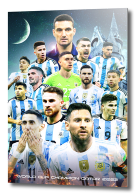 ARGENTINA SQUAD WORLD CUP QATAR 2022