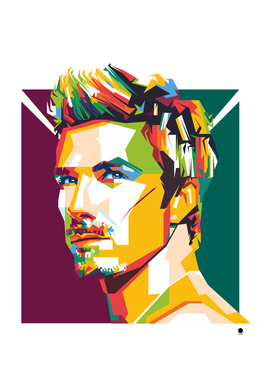 David Beckham Pop Art