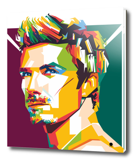 David Beckham Pop Art