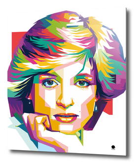 Lady Diana Pop Art