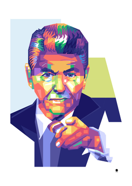Ronald Reagan Pop Art