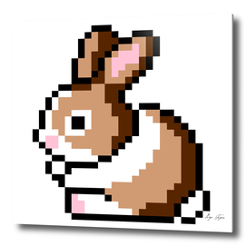 Pixel rabbit
