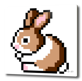 Pixel rabbit